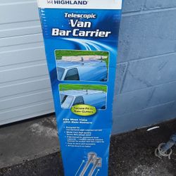 Auto Parts Ladder  Racks Brand New in  Box Highlander Telescopic Design 37" X 62 Trucks or Vans OEM. 