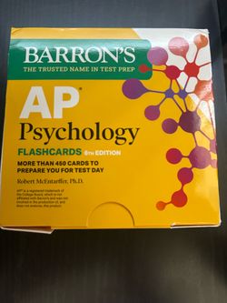 AP Psychology sixth edition flashcards