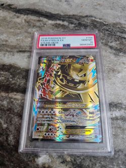2016 Pokemon Steam Siege #109 M Steelix Ex FA XY PSA 10 GEM MINT