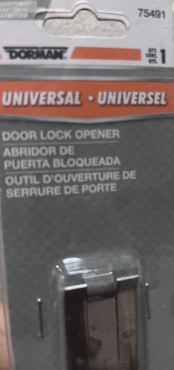Emergency Door Lock Opener (Part #75491)