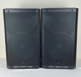 Pair RCF Art-912 speakers with covers