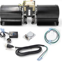 Hongso GFK-160, GFK-160A, Fireplace Blower Fan Kit with Ball Bearings Motor for Heat N Glo, Hearth and Home, Quadra Fire, GTI, Fasco