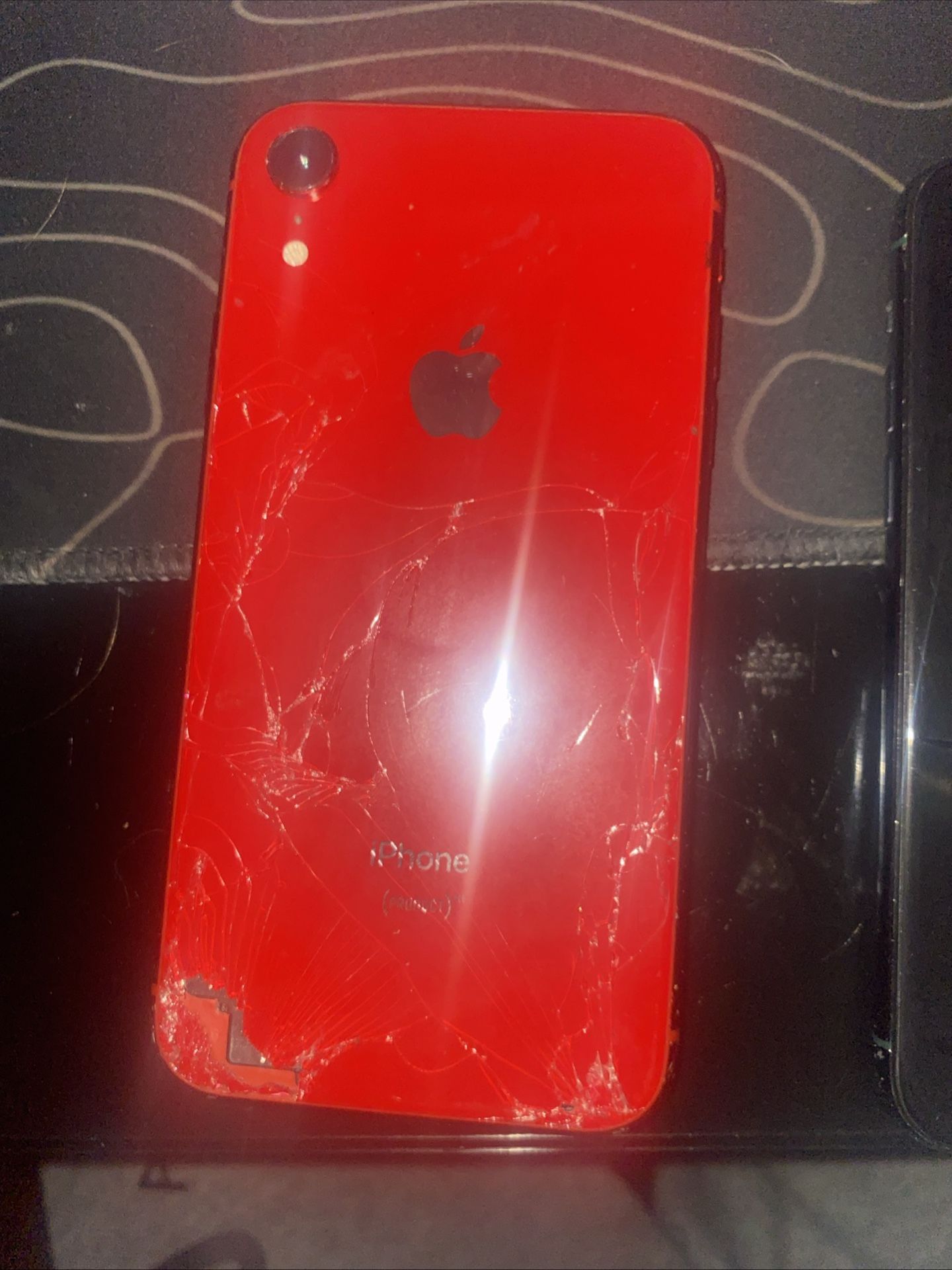 For Parts Not Working Broken And Cracked Iphone Xr 256 Gb Unlocked