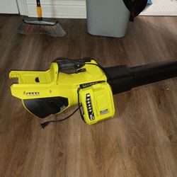 40 volt Ryobi cordless blower