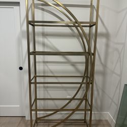 Anthropologie Half Moon Bookshelf 