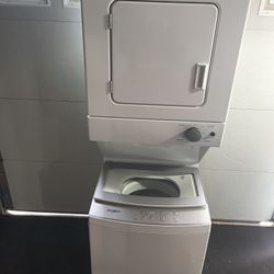 24 Inch Electric Whirlpool Laundry Unit 