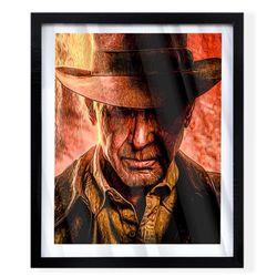 Indiana Jones and the dial of Destiny Custom Art Piece