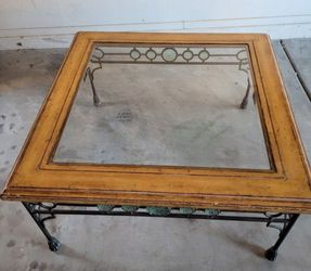 Glass Top Coffee Table