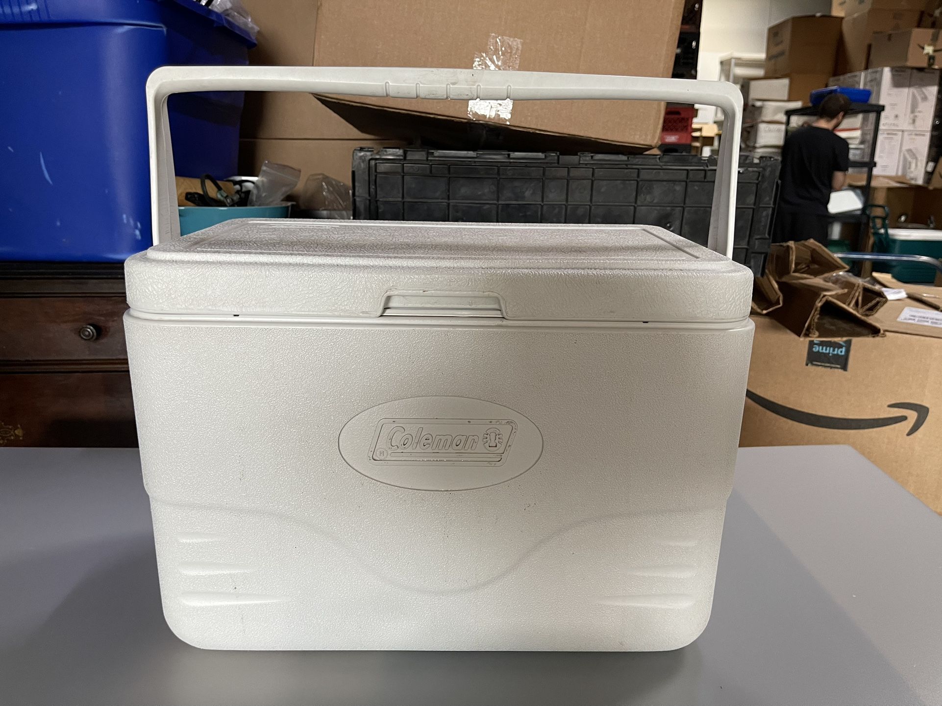 Coleman Ice Basket Cooler Model 6277/6278 28 qt Hinged Lid