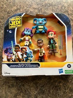 Star Wars Young Jedi Adventures Jedi Hero Collection Disney - 4 Pack