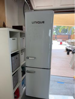 Unique classic retro refrigerator