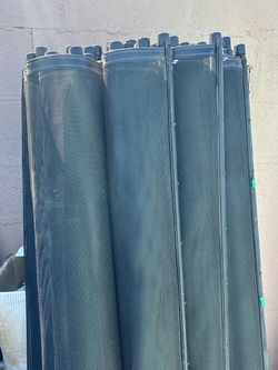 5 feet tall Pool fence used