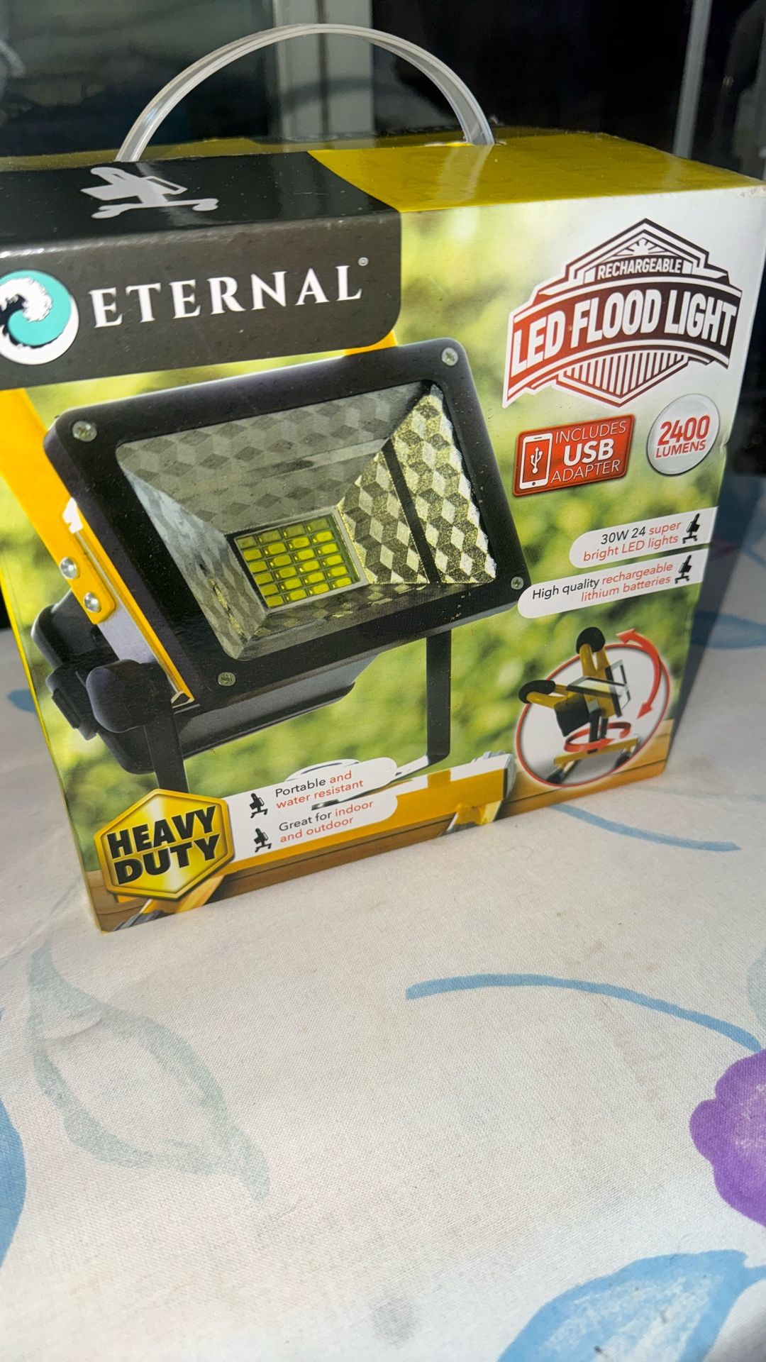 Heavy Duty Construction Floor Light