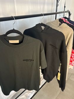 Fear of God Essentials T-Shirt Dark Olive