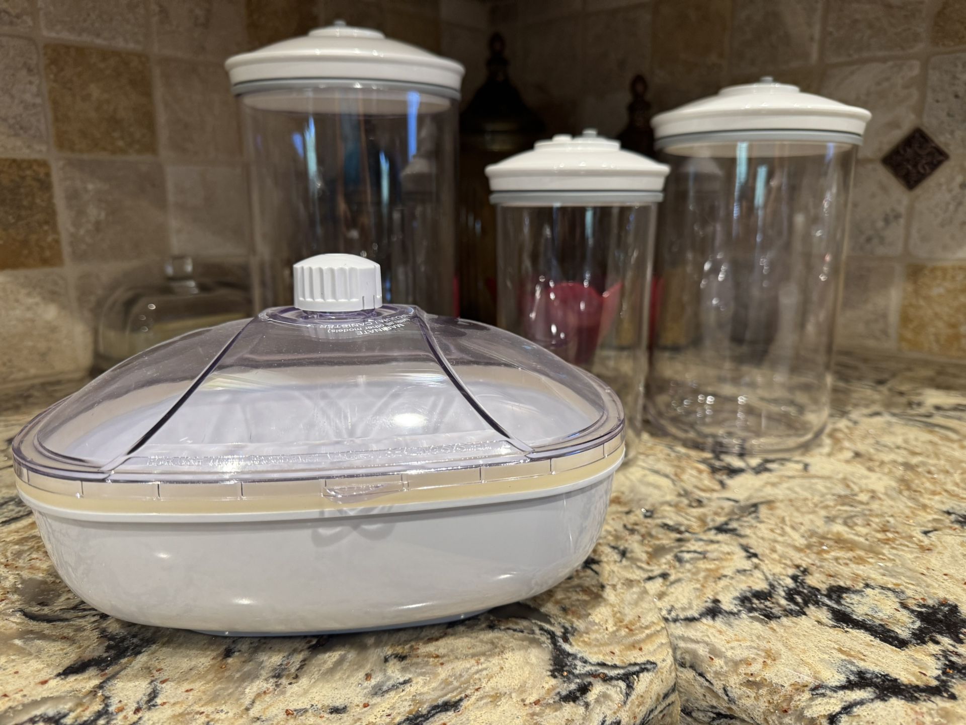 Food Saver Marinade Bowl And Canisters