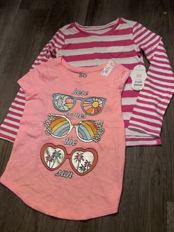 Girls tops size 6-6x