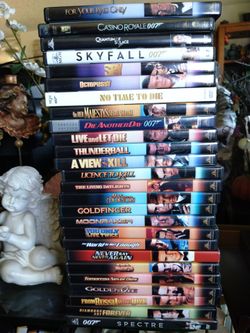 Collectible James Bond DVD's