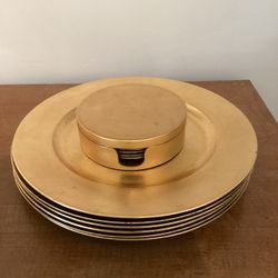 Plate Charger  Coasters Platos Porta Basos .