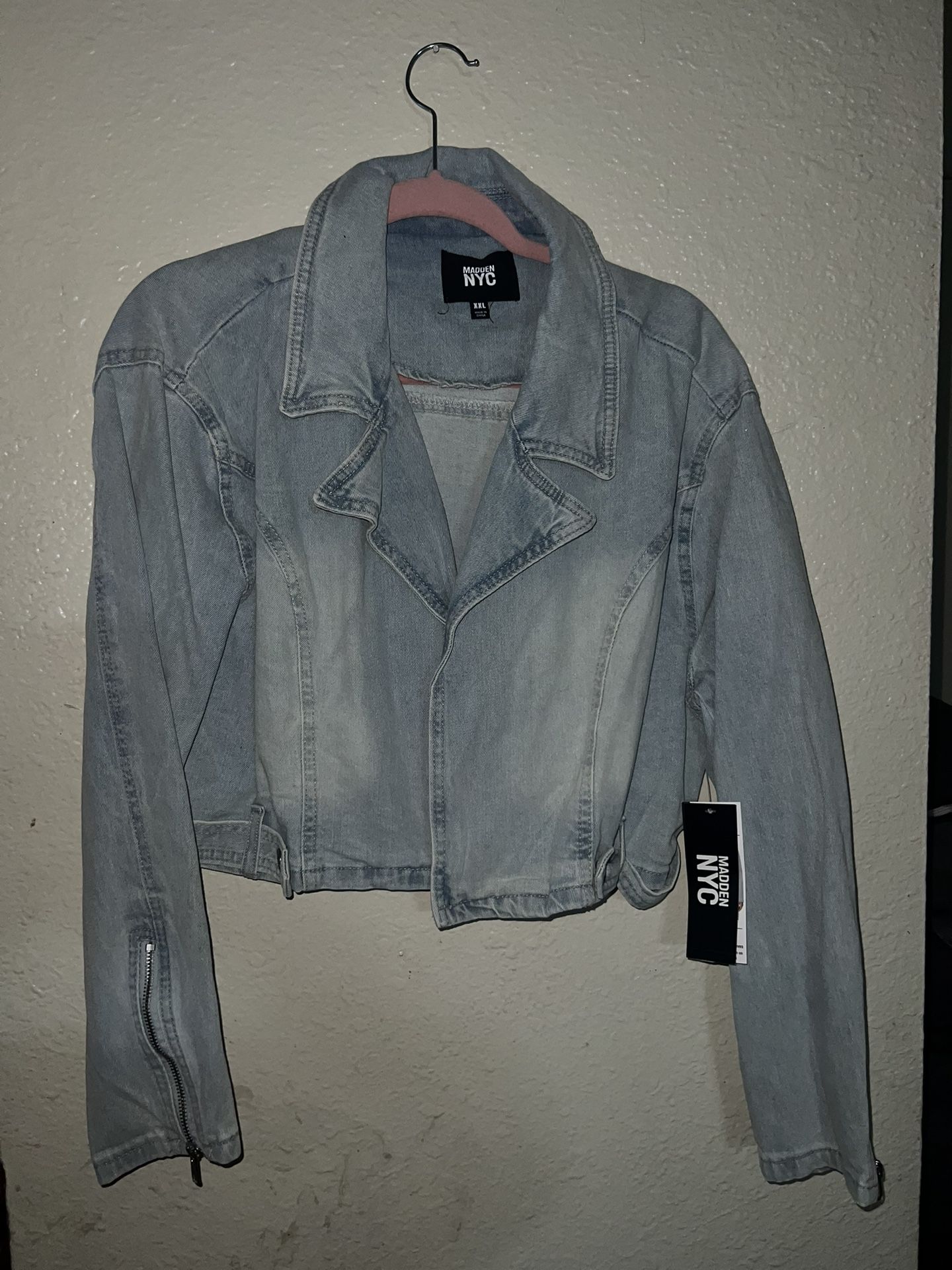 Cropped Jean Jacket