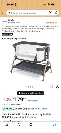 Jimglo Bassinet