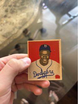 1949 bowman Jackie Robinson