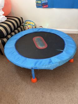 Trampoline And Lounge Chair 
