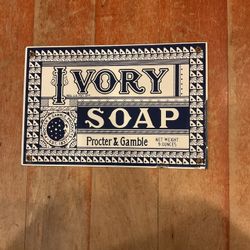 Ivory Soap Porcelain Sign