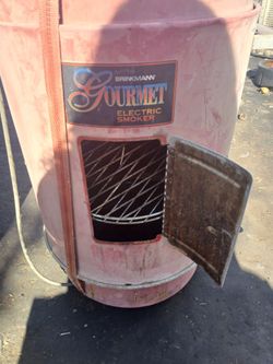 Electric smoker bar b quer