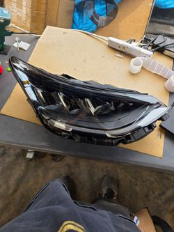 Full LED Headlight Assembly for 20-22 HYUNDAI SONATA, Passenger Front Headlamps