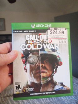 Call of Duty Black Ops Cold War Xbox One