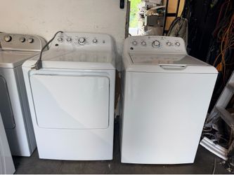 Ge washer and dryer set Xl Capacity Electric