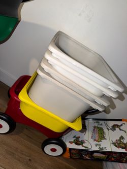 IKEA kid bins
