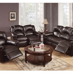 Brown Motion Sofa Set (Free Delivery)