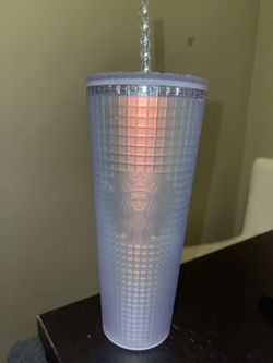 Iridescent Grid Starbucks Tumbler