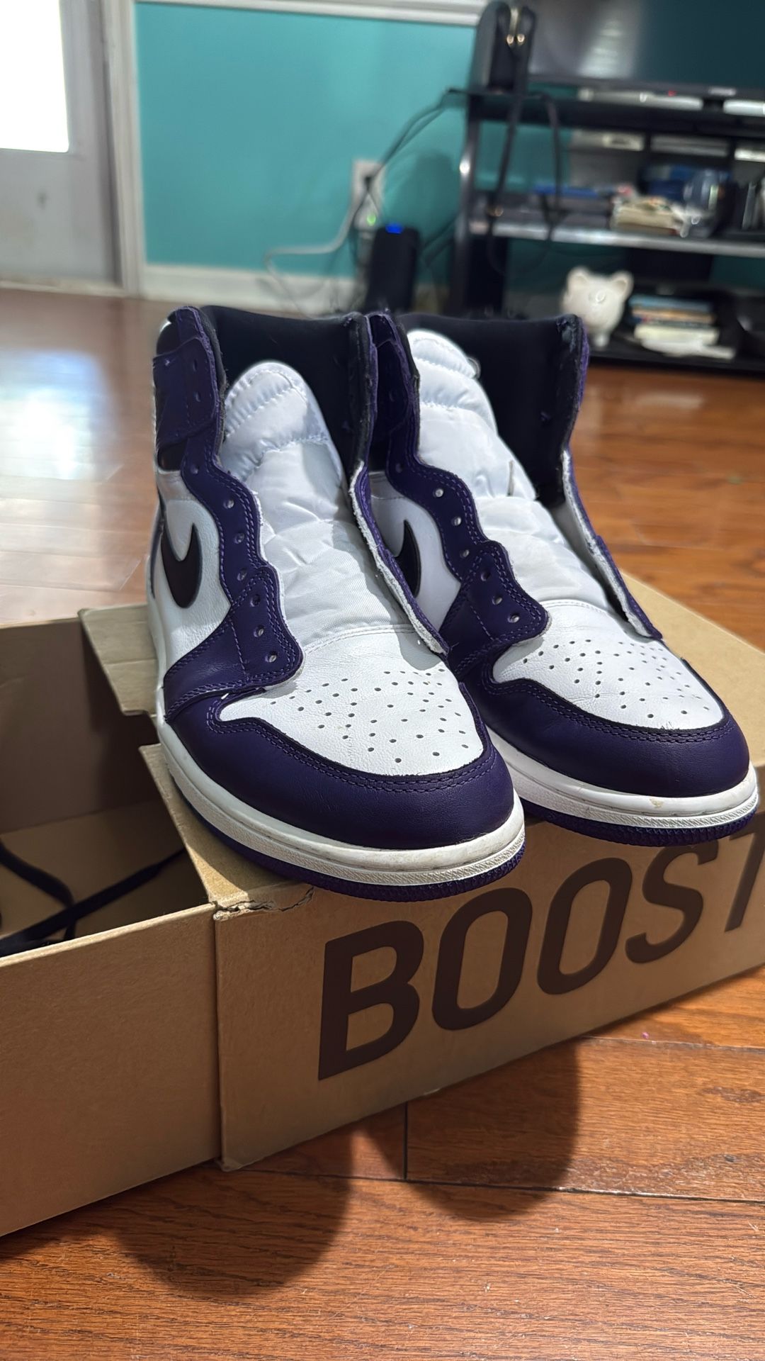 Air Jordan 1 court purple 2020 release