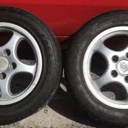 Porsche Wheel S 16 Inch New Tires