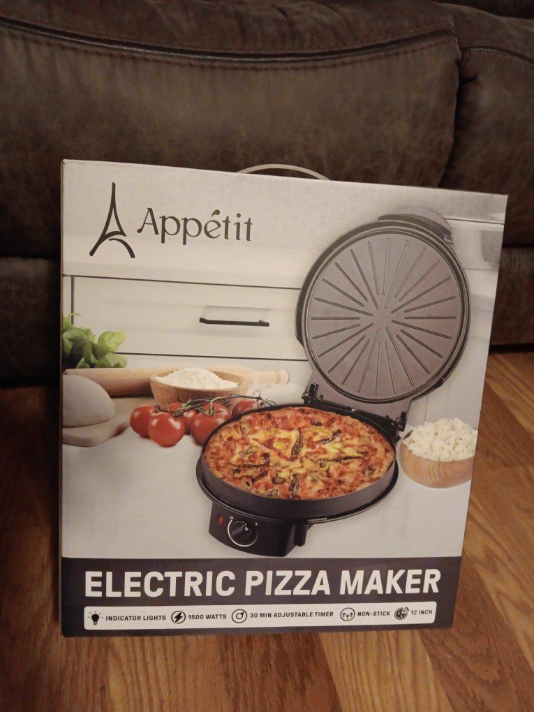 Electric Pizza Maker 