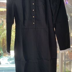 Gothic Black Dress Wednesday style Costume Dress S M L X-LARGE available 