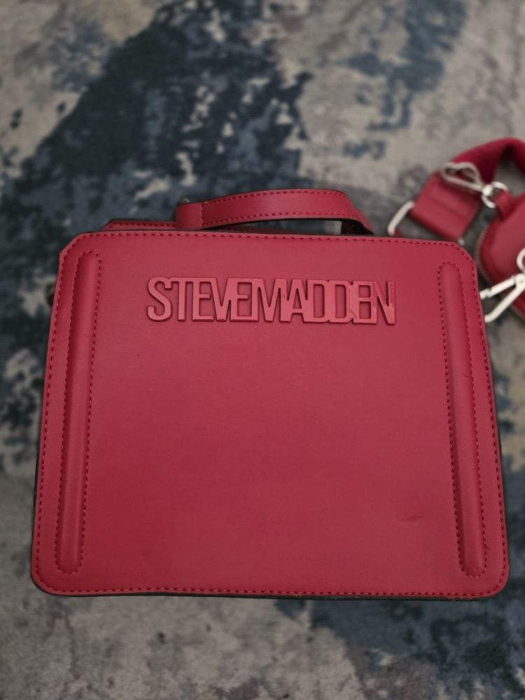 Steve Madden Red Crossbody Purse