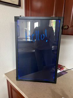 LED Neon Light-Up Writing Board Sign