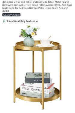 Metal End Tables 