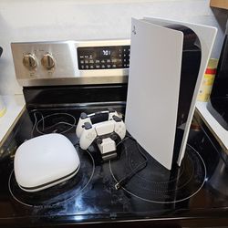 Playstation 5 (Disc), Elite Controller And Charger Dock
