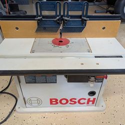 Bosch RA1171 Router Table and Craftsman 2-1/4 Fixed Base Router