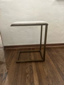 Marble side table