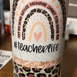Custom Teacher Tumbler