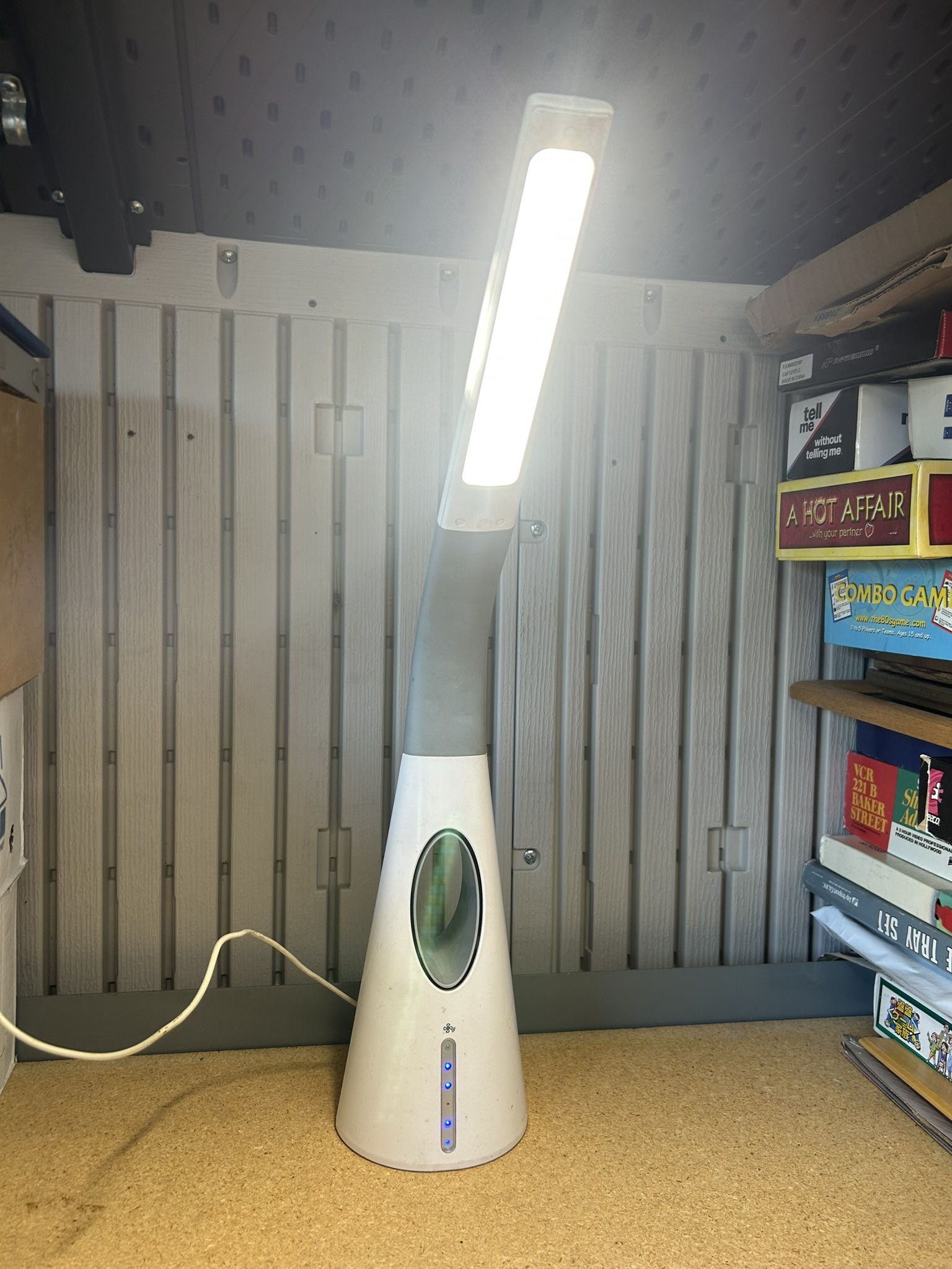 LED Desk Lamp with Fan, $20 Firm