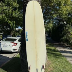 8’6” Danc Longboard Surfboard