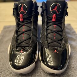 Nike Air Jordan 6 Rings 'Black Gym Red' Men's Size 12