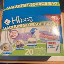Box Of Hi Bag Vacuum Storage Bags- No Pump