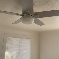 Ceiling fan with remote control